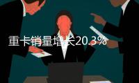重卡销量增长20.3%
！中国重汽夺冠�	，揭开商用车行业“生存”新法则