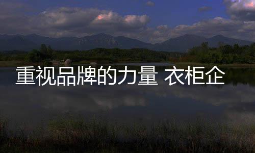 消费水平及观念的量衣提升