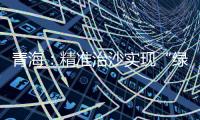 青海
：精准治沙实现“绿进沙退”