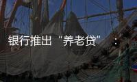 银行推出“养老贷” ：贷款交社保 退休金还贷款