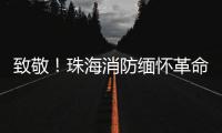 致敬！珠海消防缅怀革命先烈