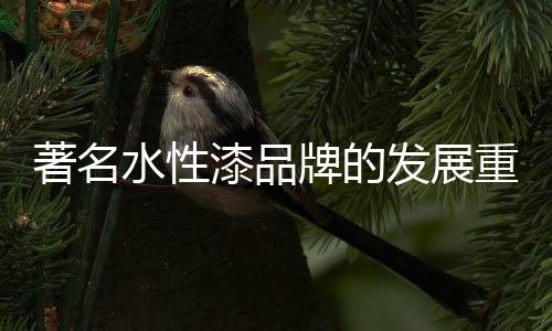 水性同样也要卖服务