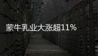 蒙牛乳业大涨超11%  “轻装上阵”后高歌猛进