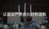 证监会严肃查处财务造假案件�，首次对配合造假方同步追责