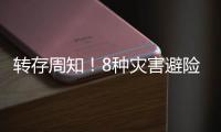转存周知！8种灾害避险自救指南