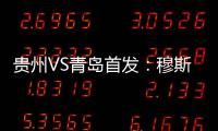 贵州VS青岛首发
：穆斯利单箭头 刘健前腰外援冲锋
