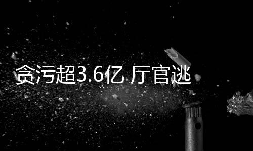 贪污厅官逃匿逃匿境外后死亡