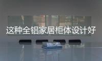 这种全铝家居柜体设计好处太多
，家家都在装!