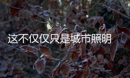是城市形势发展的必然