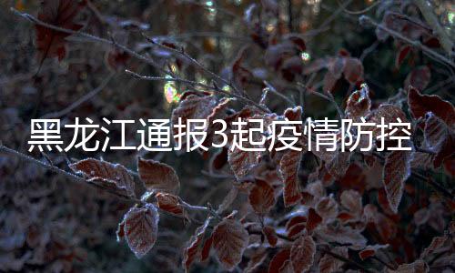 黑龙要科学精准防控