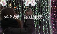 54.82米
！绥江肇庆怀集站18日凌晨突破历史最高水位