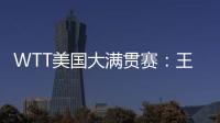 WTT美国大满贯赛：王楚钦/梁靖崑晋级男双四强