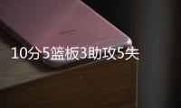 10分5篮板3助攻5失误，杨瀚森暴力隔扣，三大问题暴露比较明显
！
