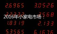 2016年小家电市场：增长稳健 潜力无限