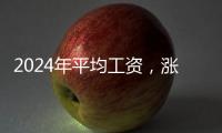 2024年平均工资，涨了